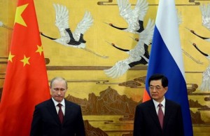 CHINA-RUSSIA_-_Vladimir Putin_Hu Jintao