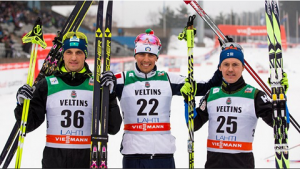 Podio De Fabiani del Centro Sportivo Esercito