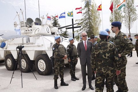 rey_viaje_libano_20150408_il re Filippo VI in visita a UNIFIL_Ph Casa Real