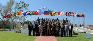 20150507_Naqoura_Foto di gruppo con i Capi Missione, alti funzionari, rappresentanti delle LAF e key element dello staff s