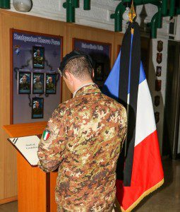 2015 11 15 KFOR soldiers remember France victims.