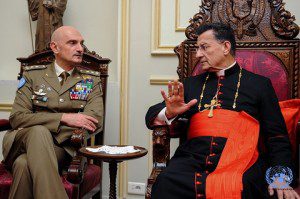 20151217_UNIFIL_Beirut_Com Gen Portolano a colloquio con il Patriarca maronita