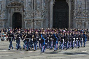 Giuramento Allievi Scuola Militare Teuliè - Un momento della cerimonia