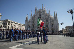 Giuramento Allievi Scuola Militare Teuliè - Un momento della cerimonia