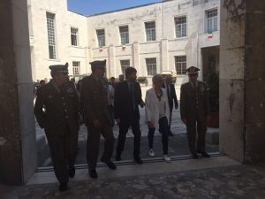 3. Ingresso delle Autorità al Museo del Genio