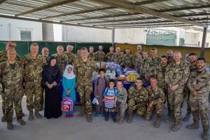 Foto di gruppo militari italiani